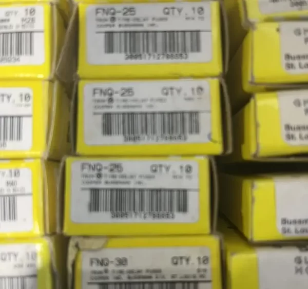 Cooper Bussmann FNQ-25 Fuses (x1 Fuse Each) BRAND NEW