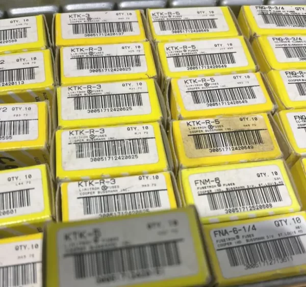 Cooper Bussmann KTK-5 Fuses (x1 Fuse Each) BRAND NEW OLD STOCK (1)