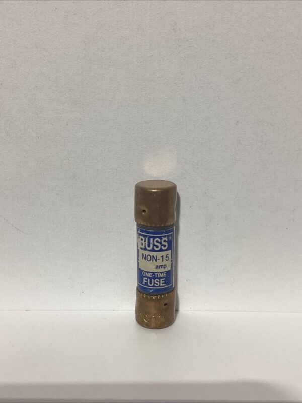 NON-15 Bussmann One-Time Fuse 15A 250V - Image 2