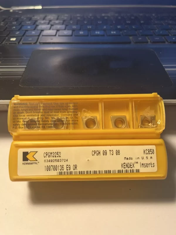 Kennametal CPGM 3252KC 850 new in box 5 pack inserts in stock ships today
