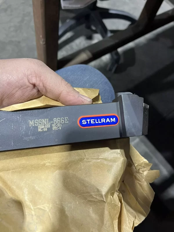 New Stellram (Kennametal) MSSNL-866E insertable turning tool holder