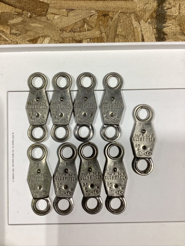 Globe Tech Model B Fusible Link 360 Degree F, 182 Degree C 95 (Lot Of 9)
