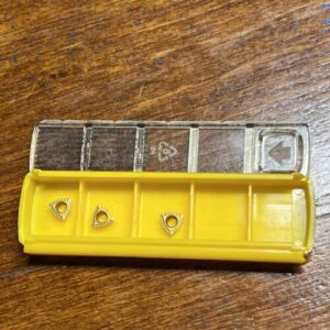 Kennametal DFT03030MD KC7845 Carbide Turning Inserts - 3 Pack