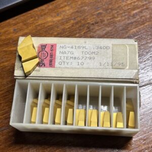 Spec Tool NG-4189L  .340D, NA7G TOOM2 Carbide Grooving Insert - 10 Pack