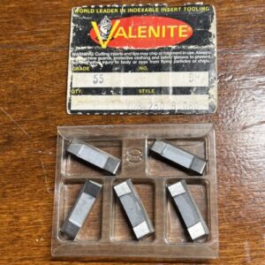 Valenite VDB 250 B.060 Carbide Inserts - 5 Pack