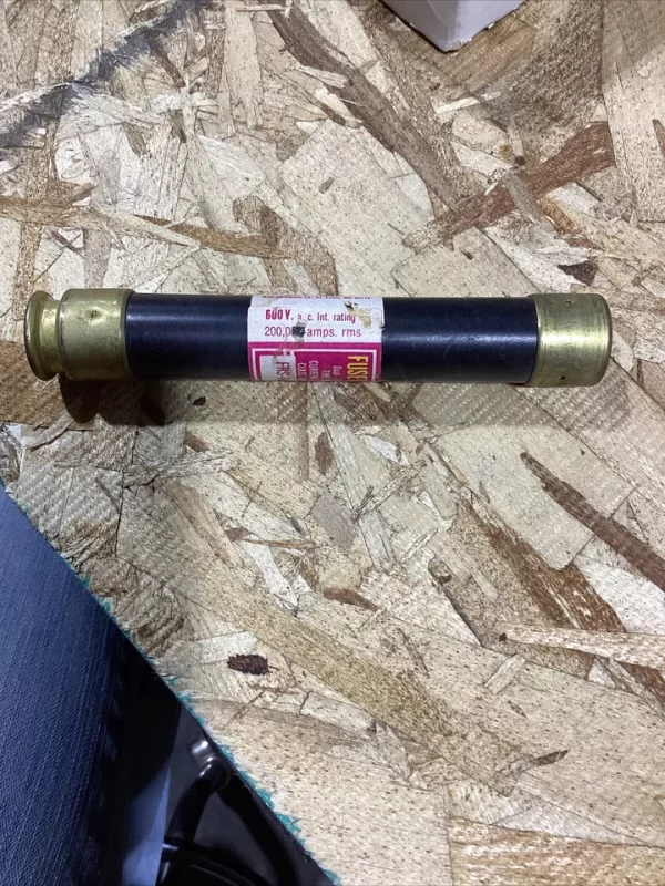 Fusetron FRS-R-1 8/10 Current Limiting Time Delay Fuse IN-STOCK SHIPS TODAY - Image 2