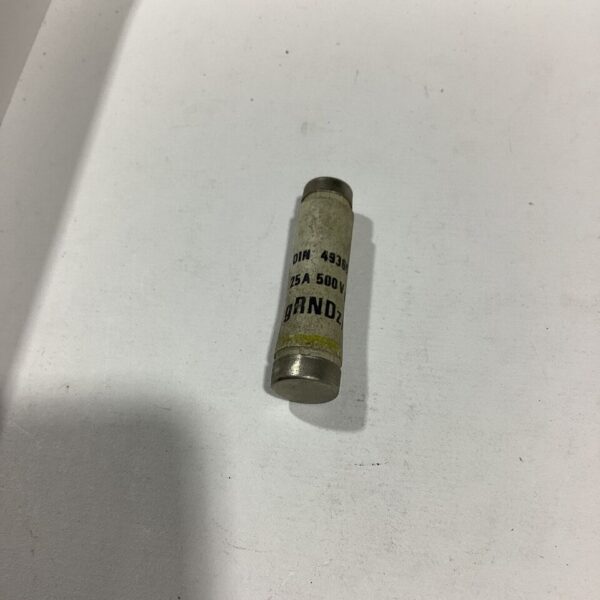 Ceramic Bottle Fuse DIN-49360-NDZ 25A 500V Fuse - Image 2