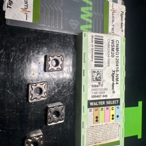 WALTER TIGER-TEC CNMG120416-NM4 WSM20 (SET OF 4 INSERTS)