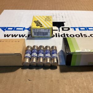LOT OF 5 NEW Fusetron FNA-6 1/4 Dual Element Fuses 6 1/4A 125VAC