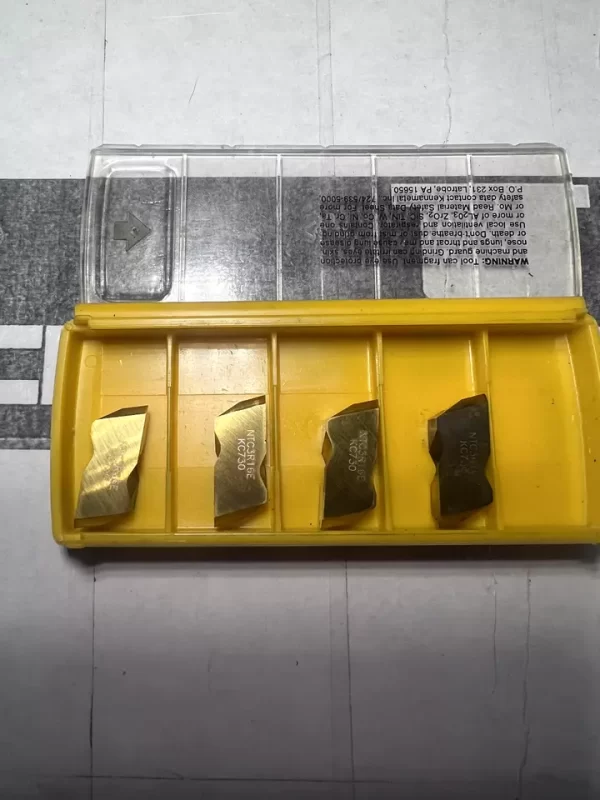KENNAMETAL NTC3R16E KC730 THREADING/GROOVING INSERTS (4 pack)