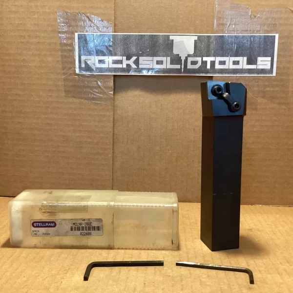 Stellram Indexable Turning Toolholder, CNMG, MCLNR20-6E, RH -NEW IN BOX - Image 2