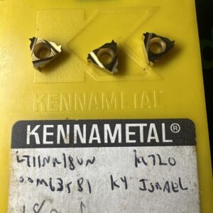 KENNAMETAL LT11NR18UN KC720 Inserts, 3 Pack