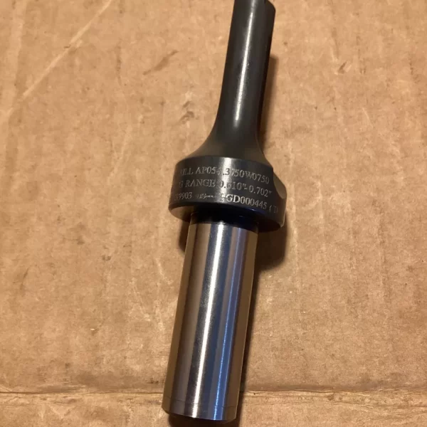 Raidrill O.610"-0.702" Indexable Drill 0.75" Shank AP054.3750W0750 SLIGHTLY USED