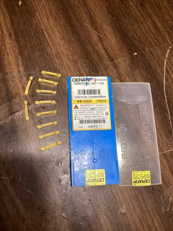 KYOCERA CERATIP GMM3020L-MT-15D TKW12735 CR9025 10 Inserts
