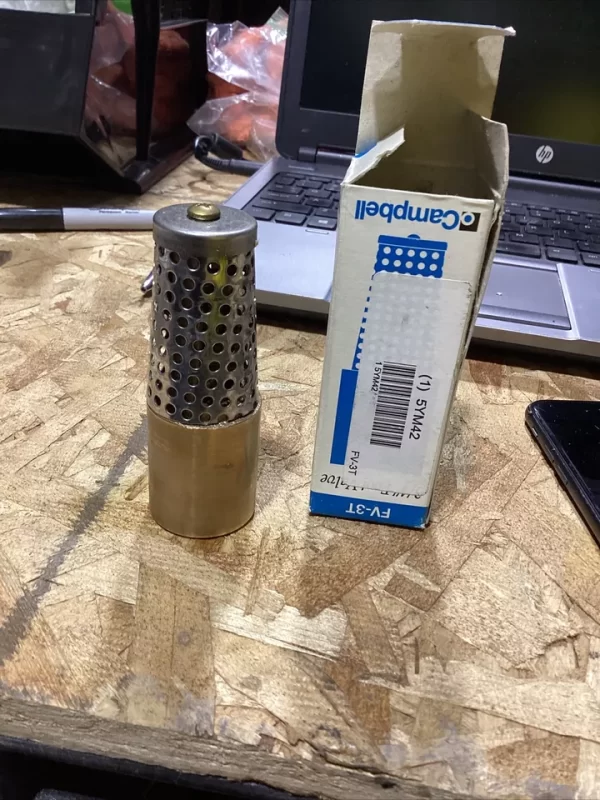Campbell 5YM24 Brass Foot Valve FV-3T NEW IN BOX SHIPS TODAY
