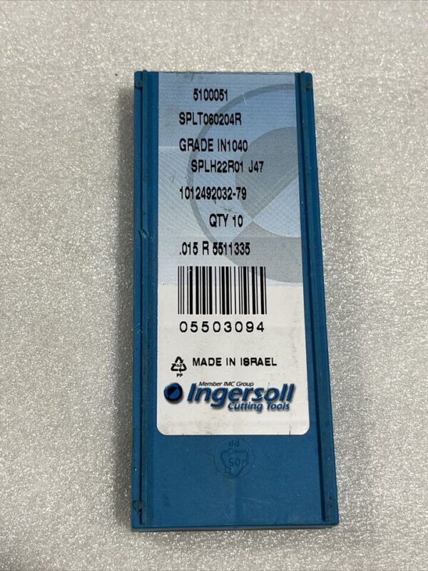 Ingersoll Cutting Tools SPLT060204R Turning Inserts - 10 Pack - New - Image 2