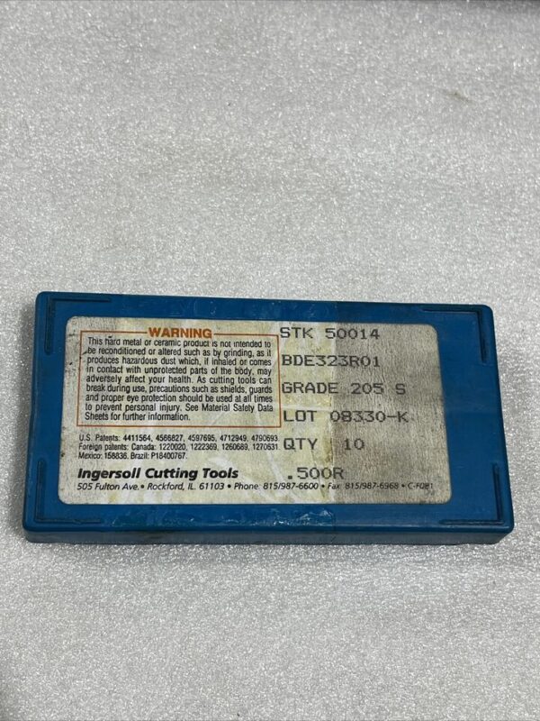 Ingersoll Cutting Tools STK 50014 Turning Inserts - 8 Pack - Image 2