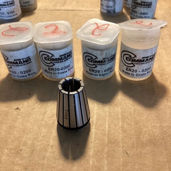 Command ER20 - 0200 Collet - NEW IN BOX - Image 2