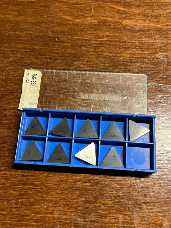 Valenite TNG-322 Carbide Turning Inserts - 9 Pack