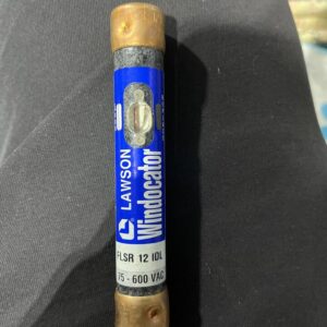 Lawson Windocator FLSR-12-IDL Indicating Fuse 12Amp 75-600VAC FLSR12IDL