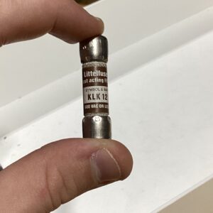 Littelfuse KLK-12 Fast-Acting Fuse 12A 600VAC