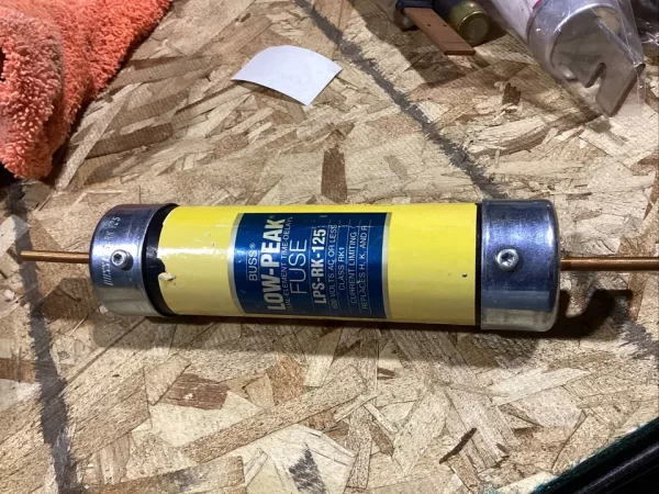 Buss Low-Peak LPS-RK-125 Dual-Element Time Delay Fuse (In-Stock Ships Today)