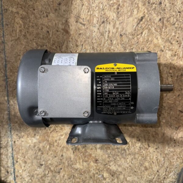 BALDOR RELIANCE INDUSTRIAL MOTOR CM3542