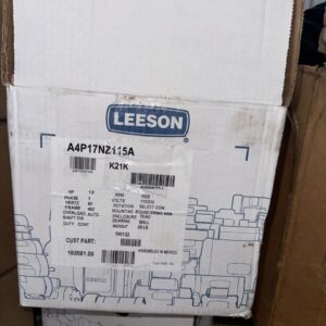 LEESON DURAMotor 103581.00 A4P17NZ115A 1/2HP Circulating Fan& Pedestal Motor