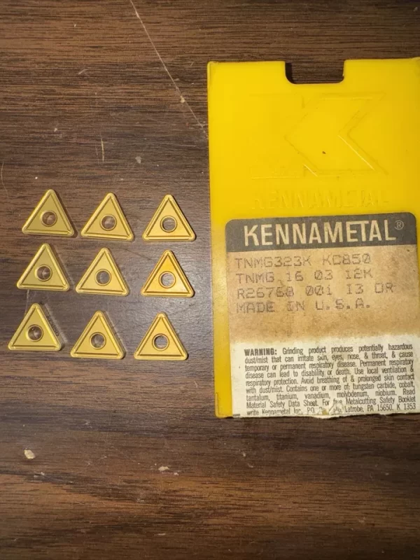 Kennametal TNMG323K kc 850  Inserts 9pack ships today New