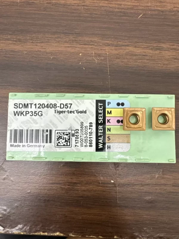 SDMT120408-D57 WKP35G TIGER TEC GOLD POSITIVE SQUARE 2pk