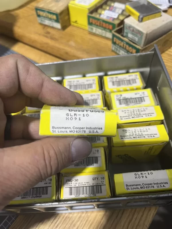 Cooper Bussmann GLR – 10 H 091 Fuses (x1 Fuse Each) BRAND NEW