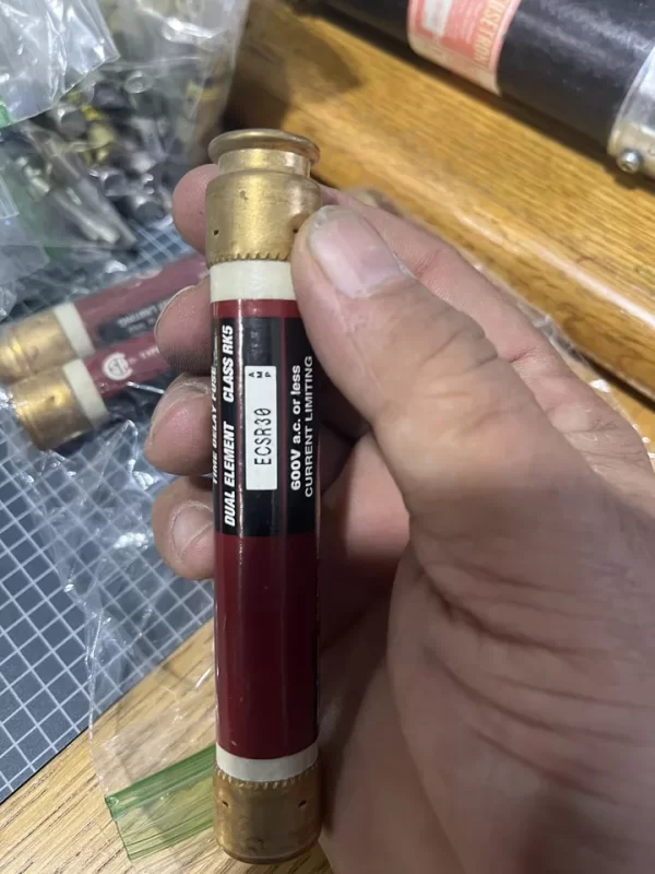 Bullet ECSR-30 Time Delay Fuses 30A 600V (In-Stock Ships Today)