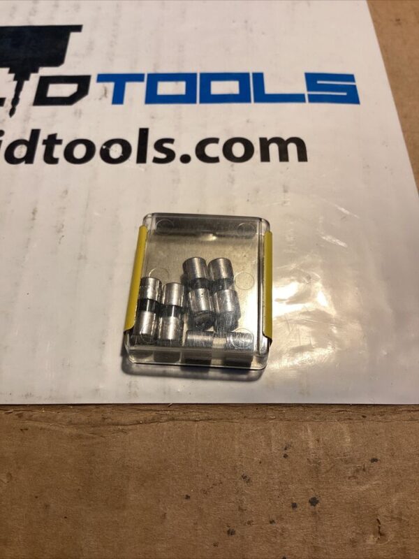 LOTOF 5 NEW Bussmann AGA1 Glass Fuses 1 Amp 125 Volt Fast Acting 1/4" x 5/8"