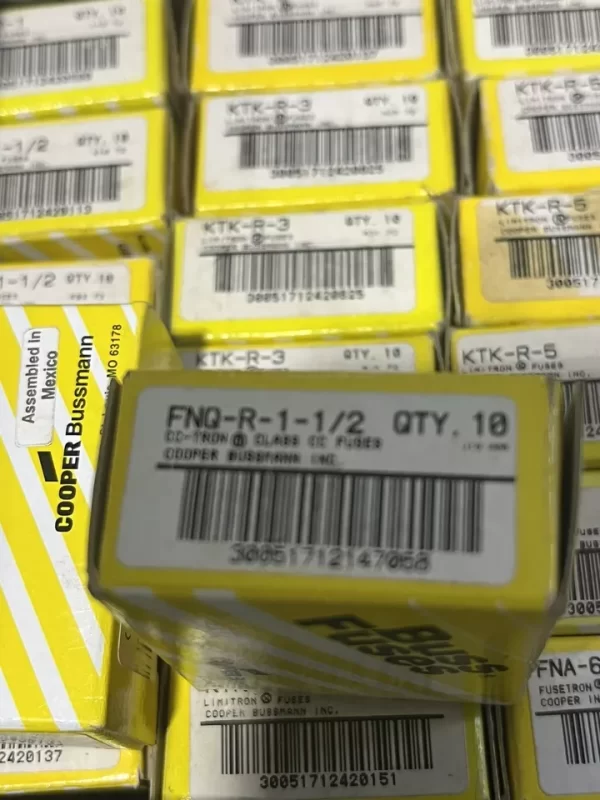 Cooper Bussmann FNQ-R-1 1/4 (x1 Fuse Each) BRAND NEW IN BOX
