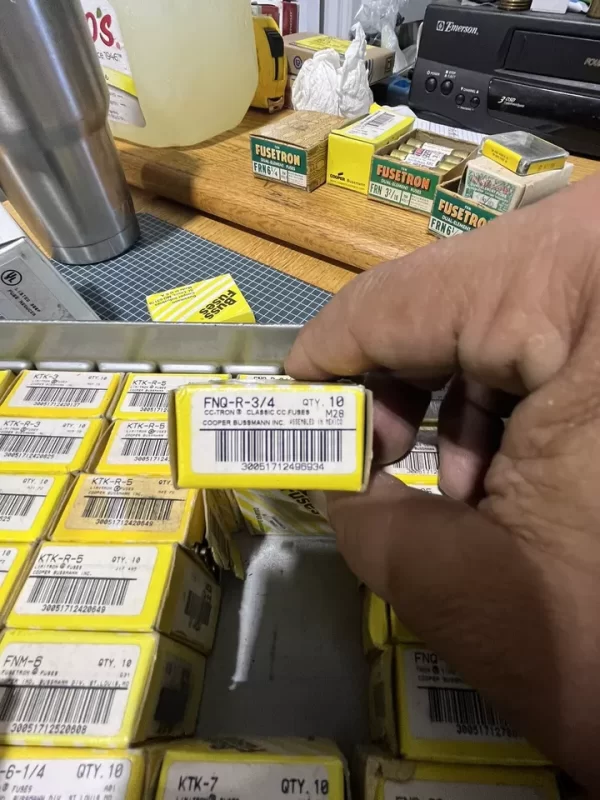 Cooper Bussman FNQ-R-3/4 Fuses (x1 Fuse Each) BRAND NEW