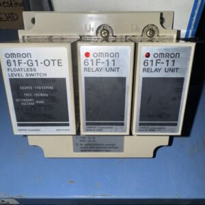 Omron 61F-IN Floatless Level Switch 120/220V 50/60Hz 8VAC
