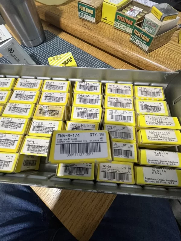 Cooper Bussmann FNA-6-1/4 Fuses (x1 Fuse Each) BRAND NEW
