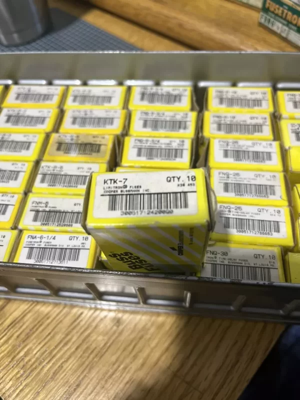 Cooper Bussmann KTK-7 Fuses (x1 Fuse Each) BRAND NEW