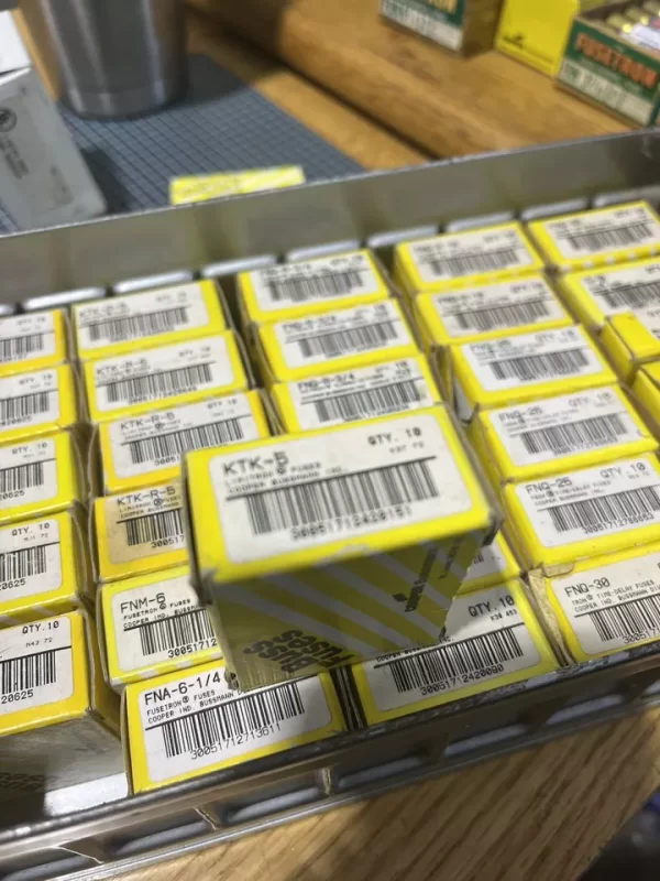 Cooper Bussmann KTK-5 Fuses (x1 Fuse Each) BRAND NEW OLD STOCK