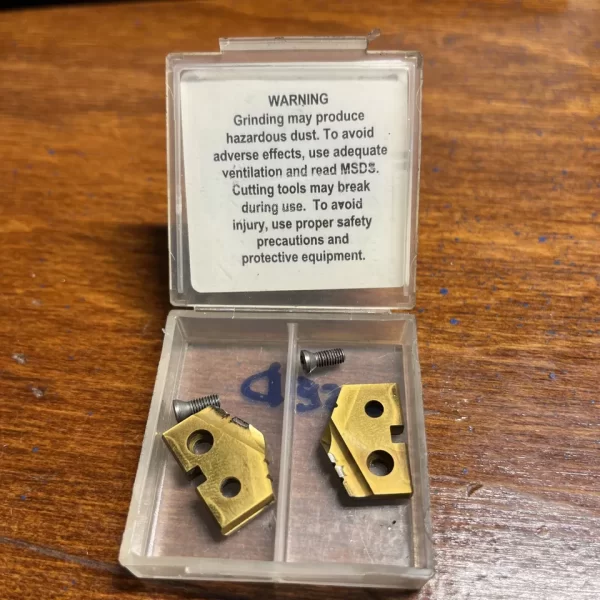 Allied Machine & Engineering 151T-.796 Carbide Spade Drill Insert - 2 Pieces
