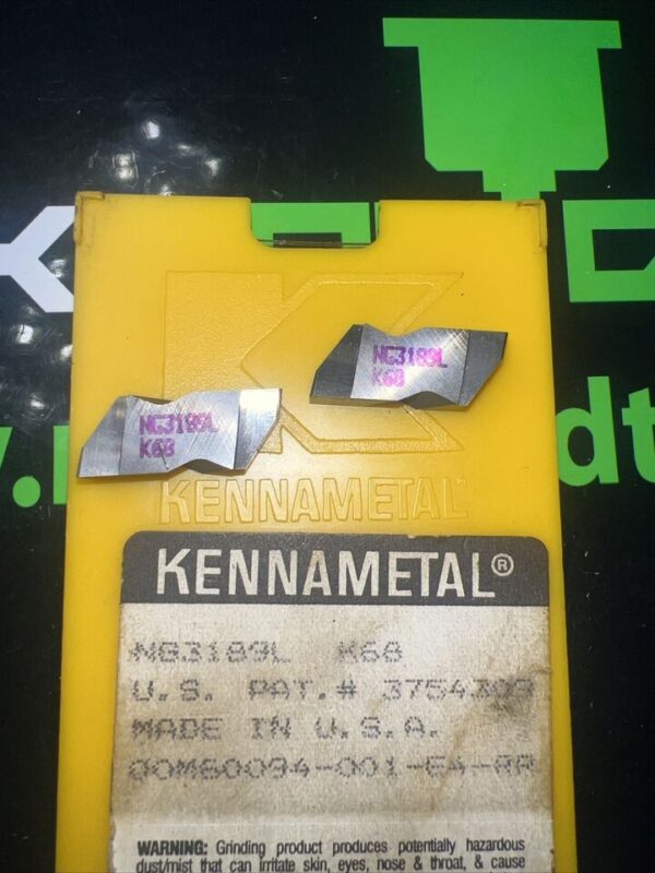 Kennametal NG3189L K68 (2 inserts)