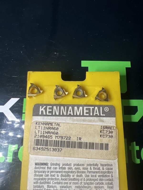 KENNAMETAL LT11NRA60 KC730 Inserts, 4 Pack