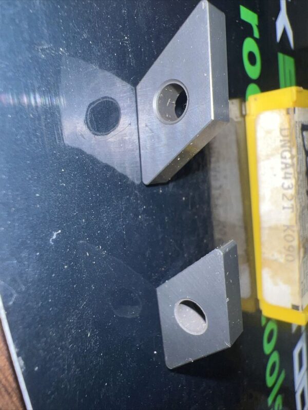 Kennametal DNGA 432T (DNGA 15-04-08T) K090 Ceramic Inserts, 2 Pack - Image 2