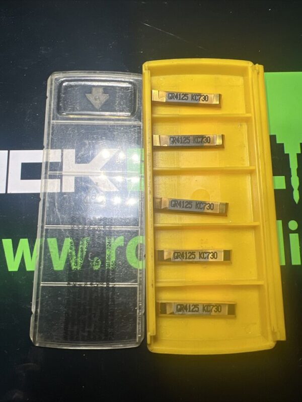 KENNAMETAL GR4125 KC730 Inserts 5 Pack