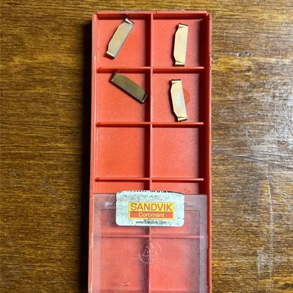 Sandvik Coromant N123F2-0300-RM Carbide Turning Insert - 4 Piece