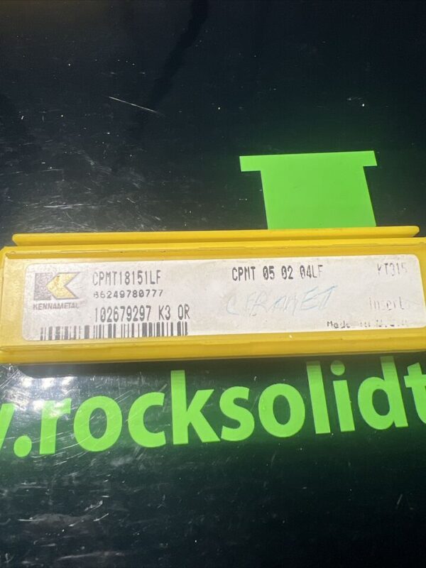 KENNAMETAL CPMT18151LF KT315 Inserts 4 Pack - Image 2