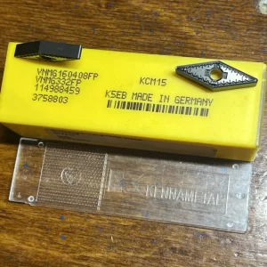 Kennametal VNMG160408FP KCM15 Carbide Turning Inserts - 2 Pack