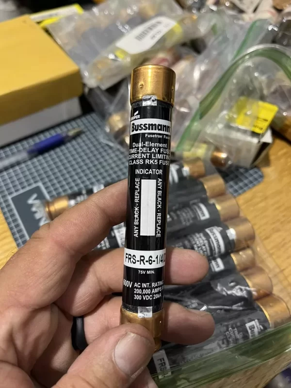 Bussman FRS-6-1/4ID Fuse Time Delay New Surplus Ships today