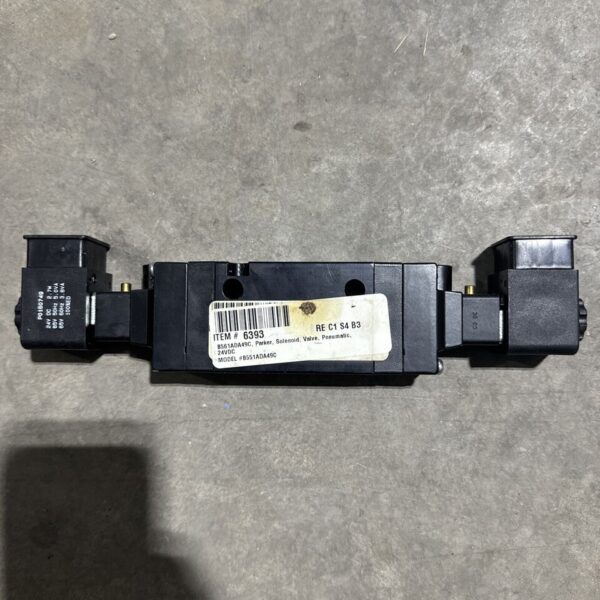 PARKER B561ADA49C Pneumatic Solenoid Valve 24VDC - Image 3