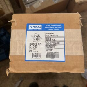 FASCO D1055 3-Speed 1375 RPM 1/12-1/30-1/50 HP Motor (115/127V)